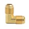 Thrifco Plumbing No. 55 3/8 Inch Brass Flare 90 Elbow 4401161 - alternate 2